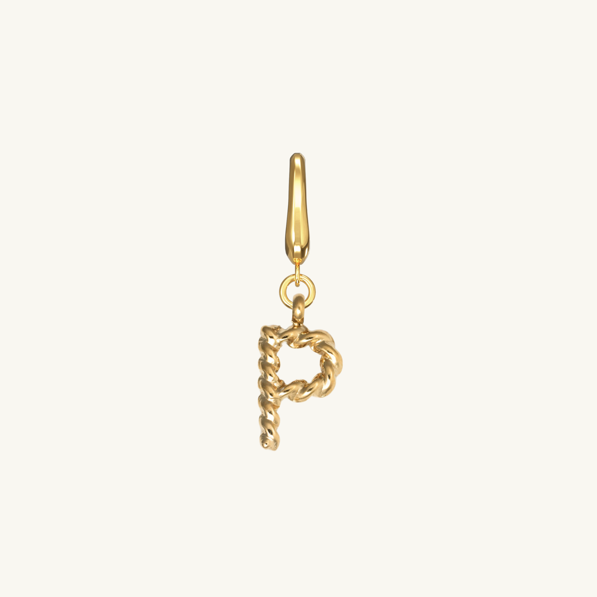 Rope Initial Charm