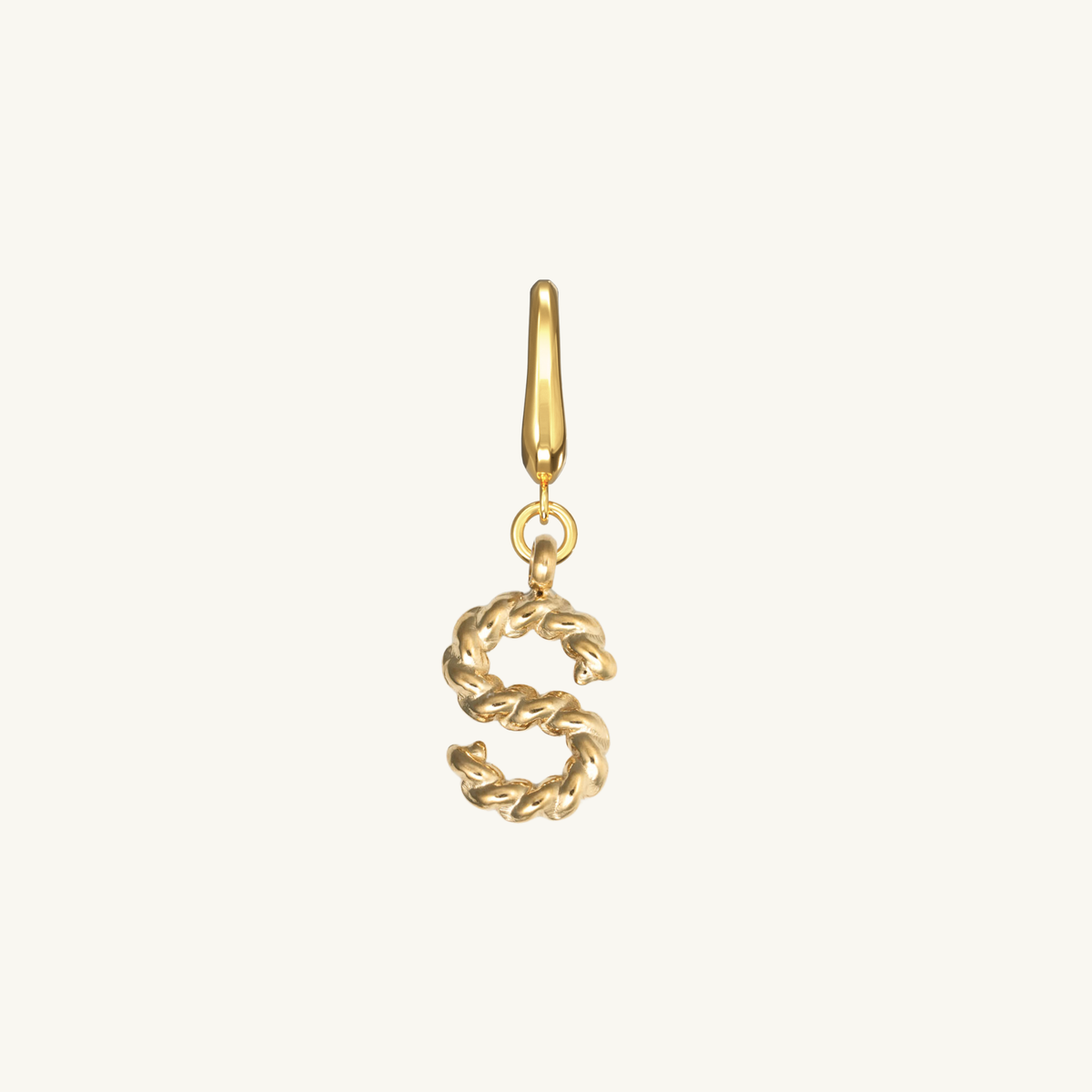 Rope Initial Charm