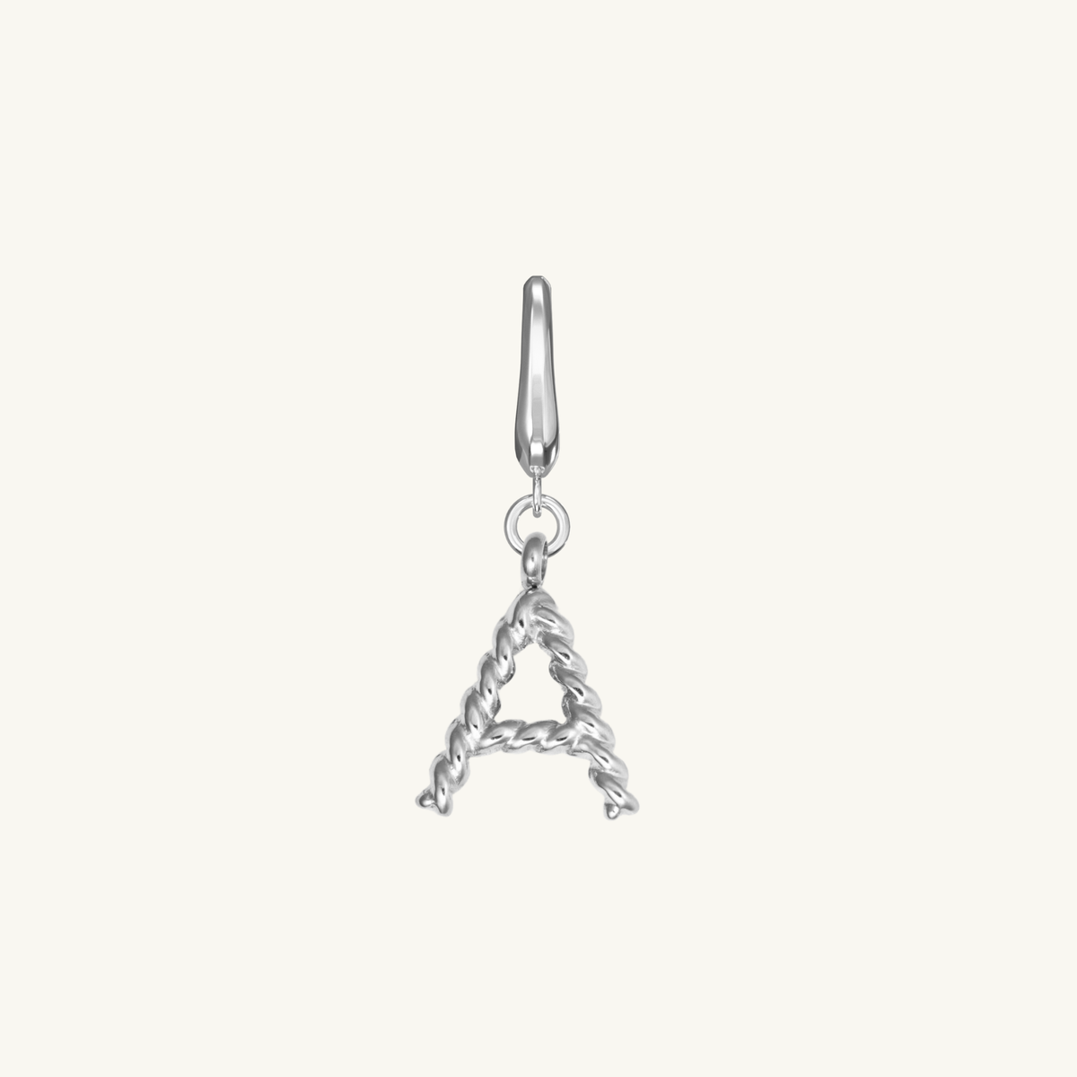 Rope Initial Charm