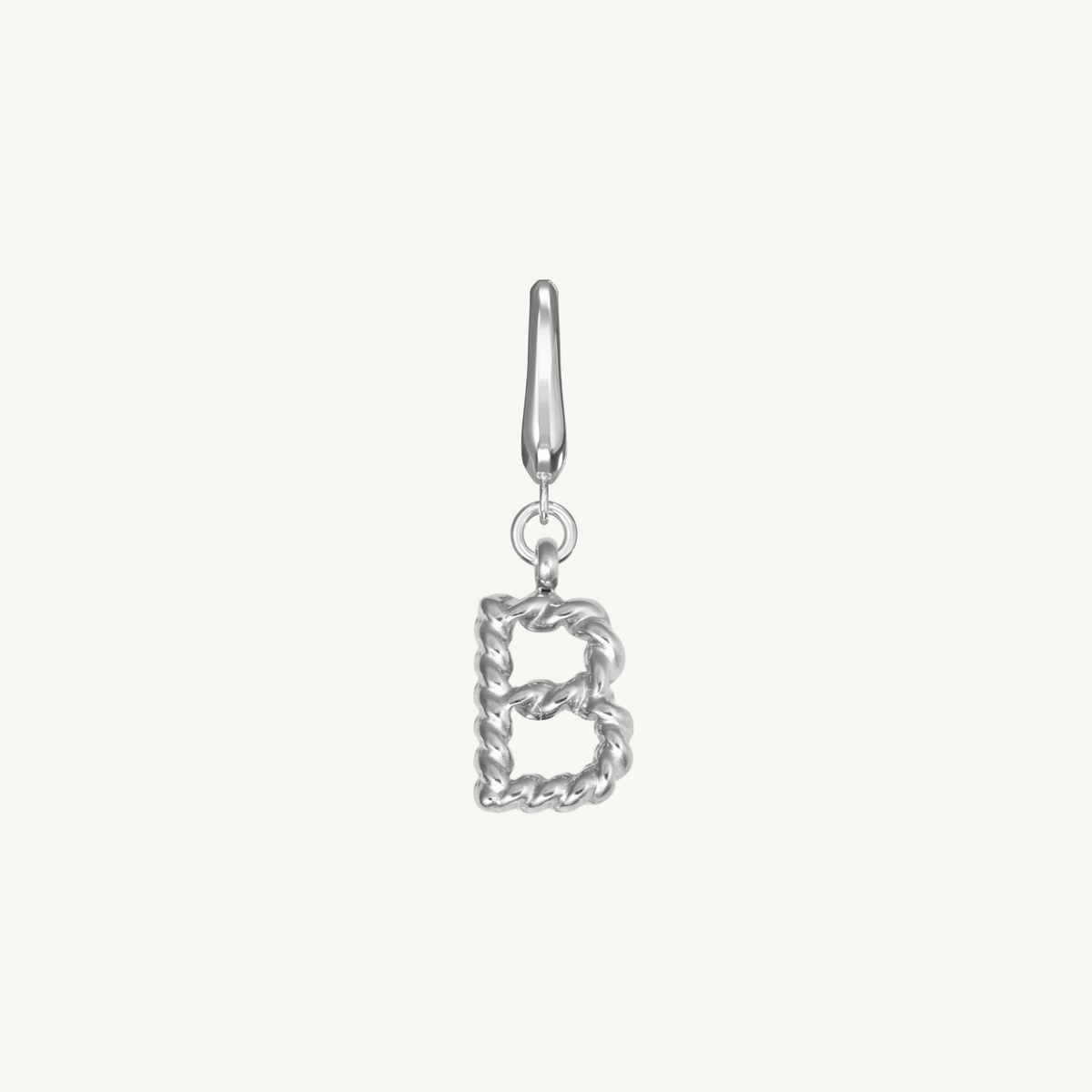 Rope Initial Charm