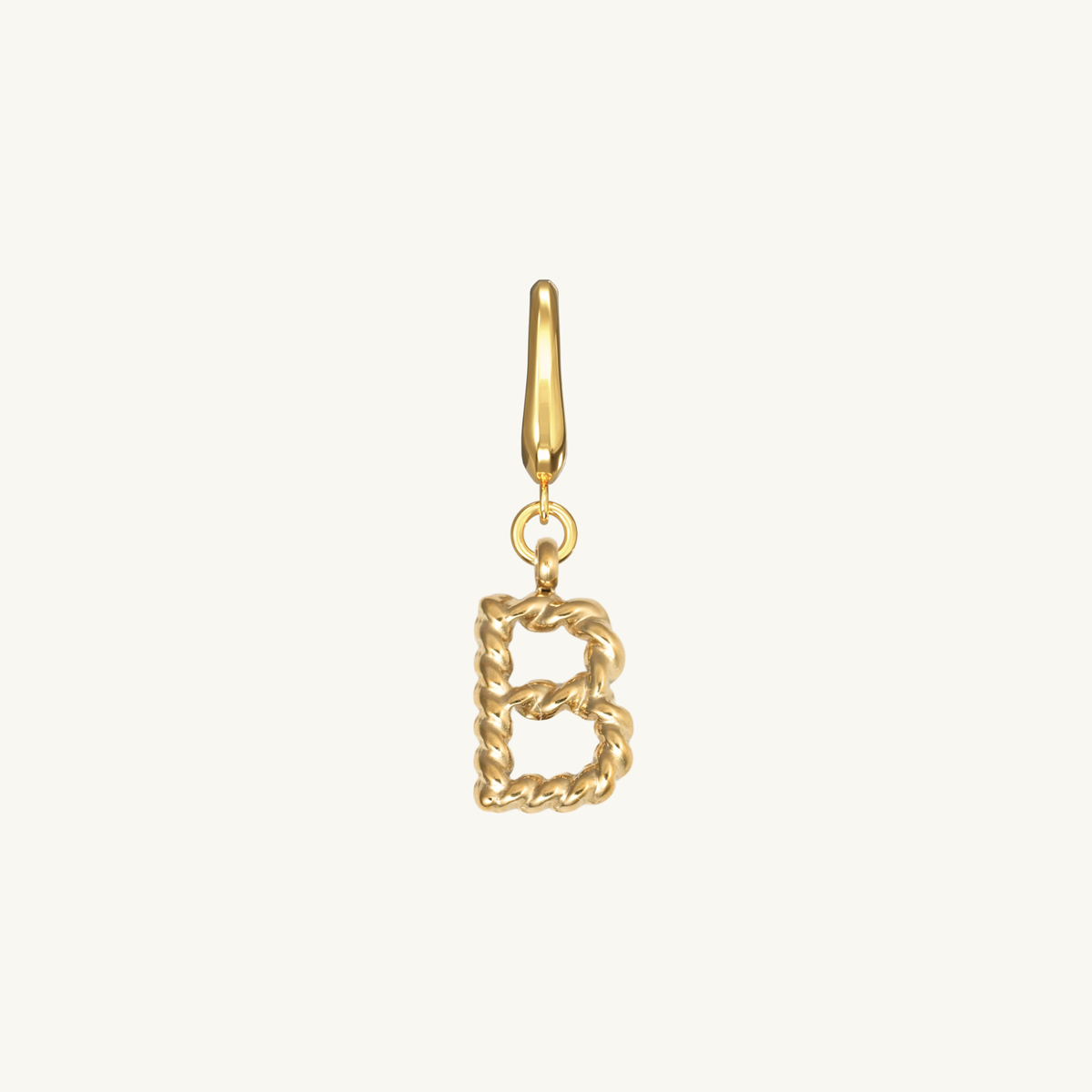 Rope Initial Charm