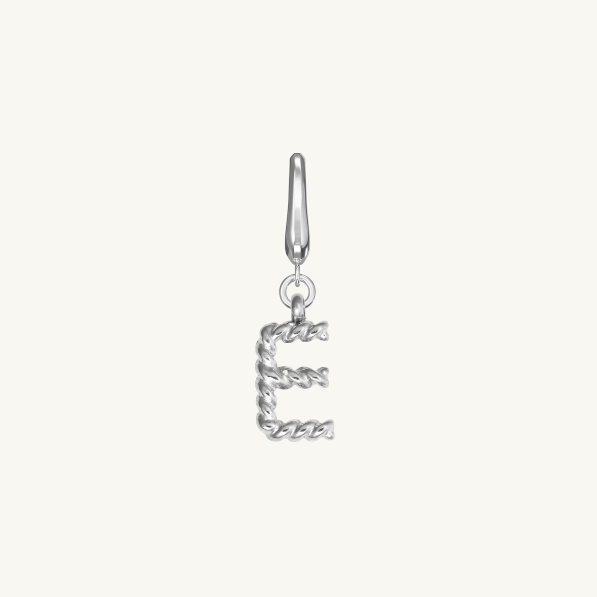 Rope Initial Charm