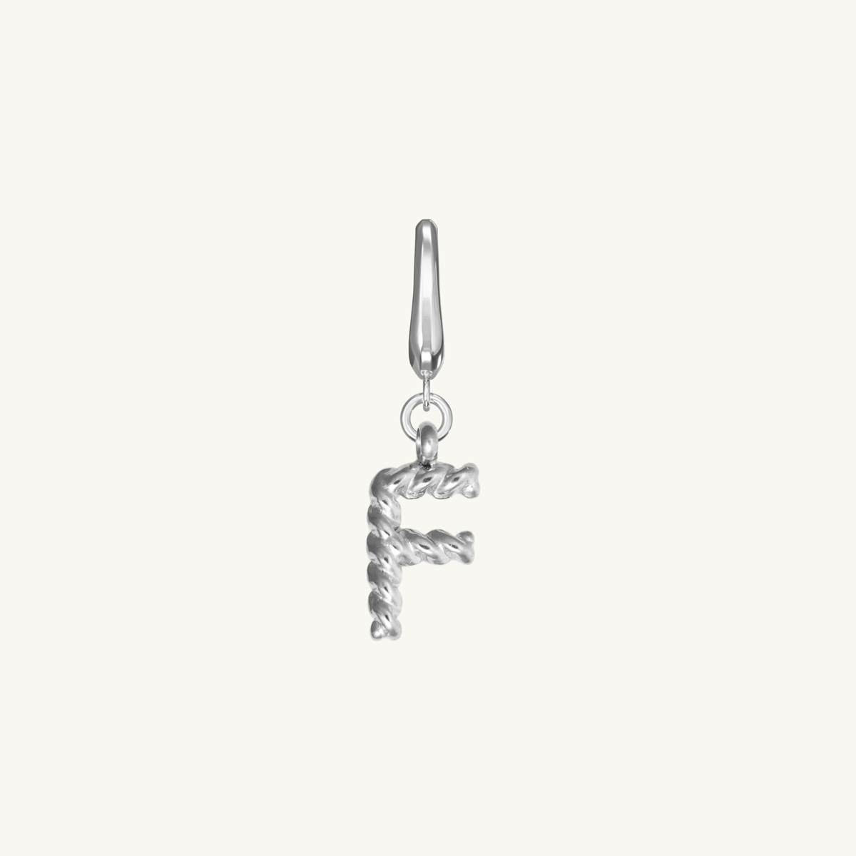 Rope Initial Charm