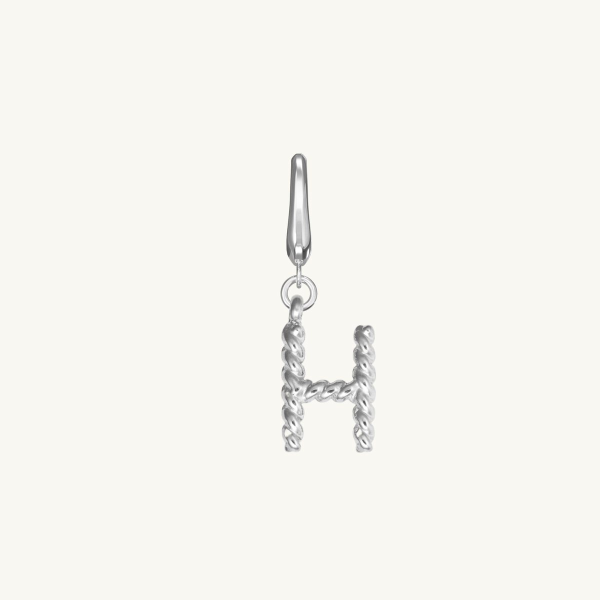 Rope Initial Charm