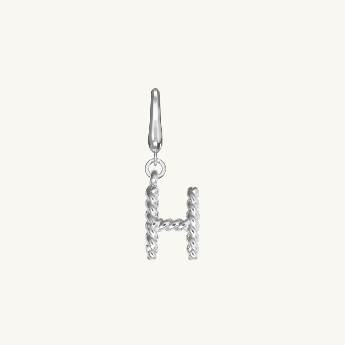 Rope Initial Charm