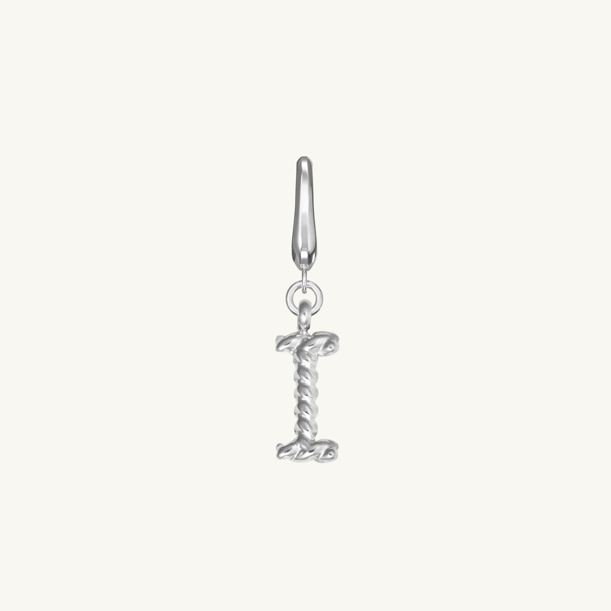 Rope Initial Charm