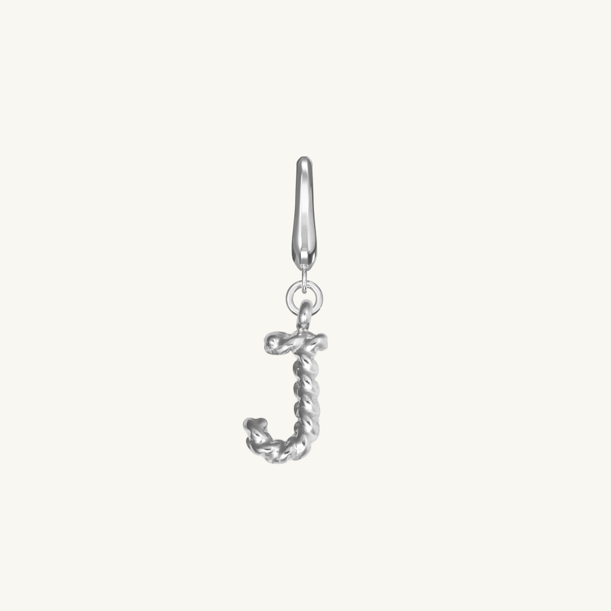 Rope Initial Charm