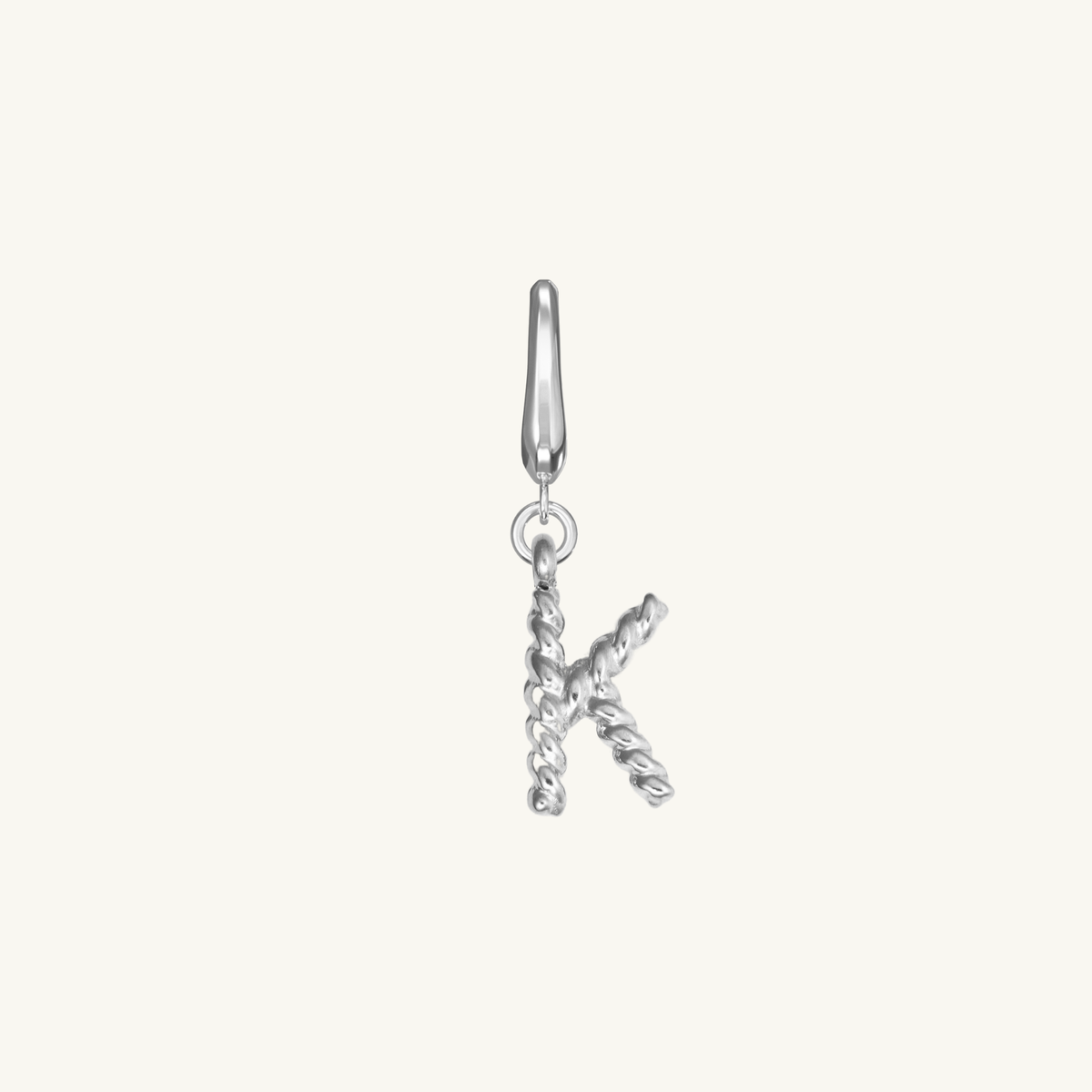 Rope Initial Charm