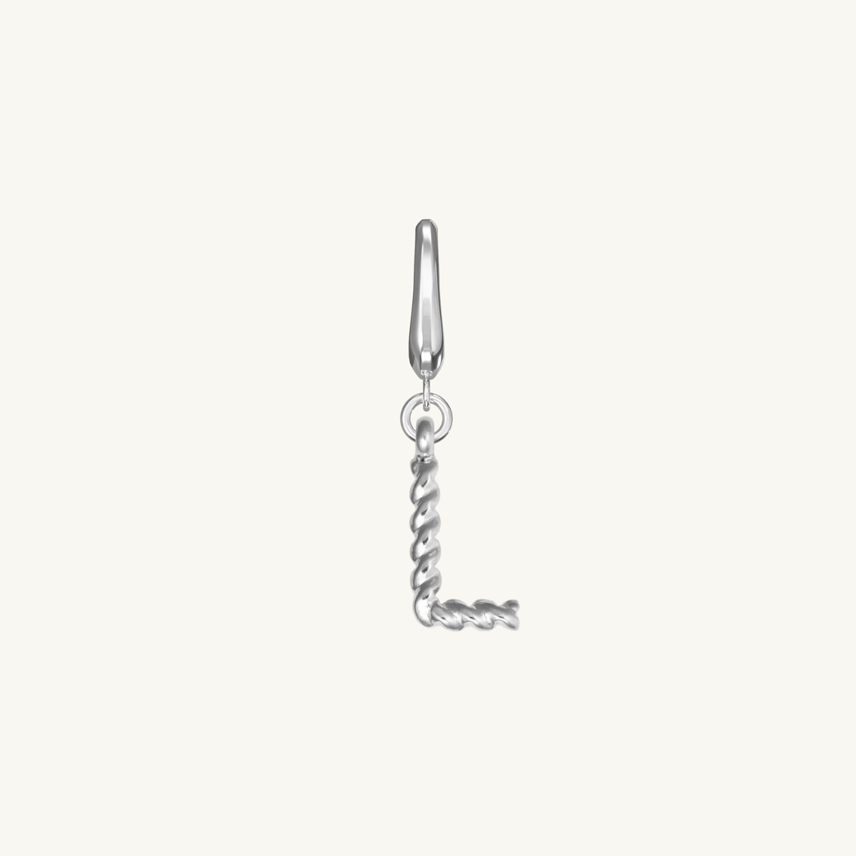 Rope Initial Charm