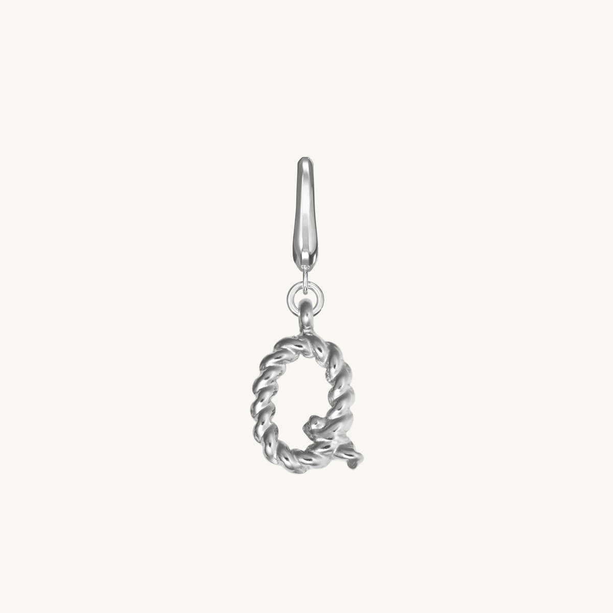 Rope Initial Charm