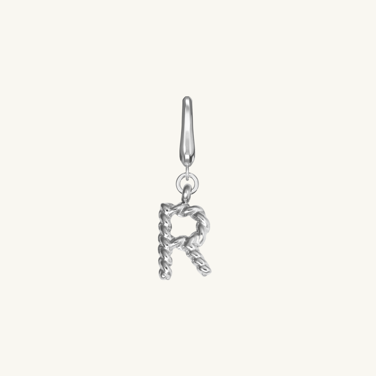 Rope Initial Charm