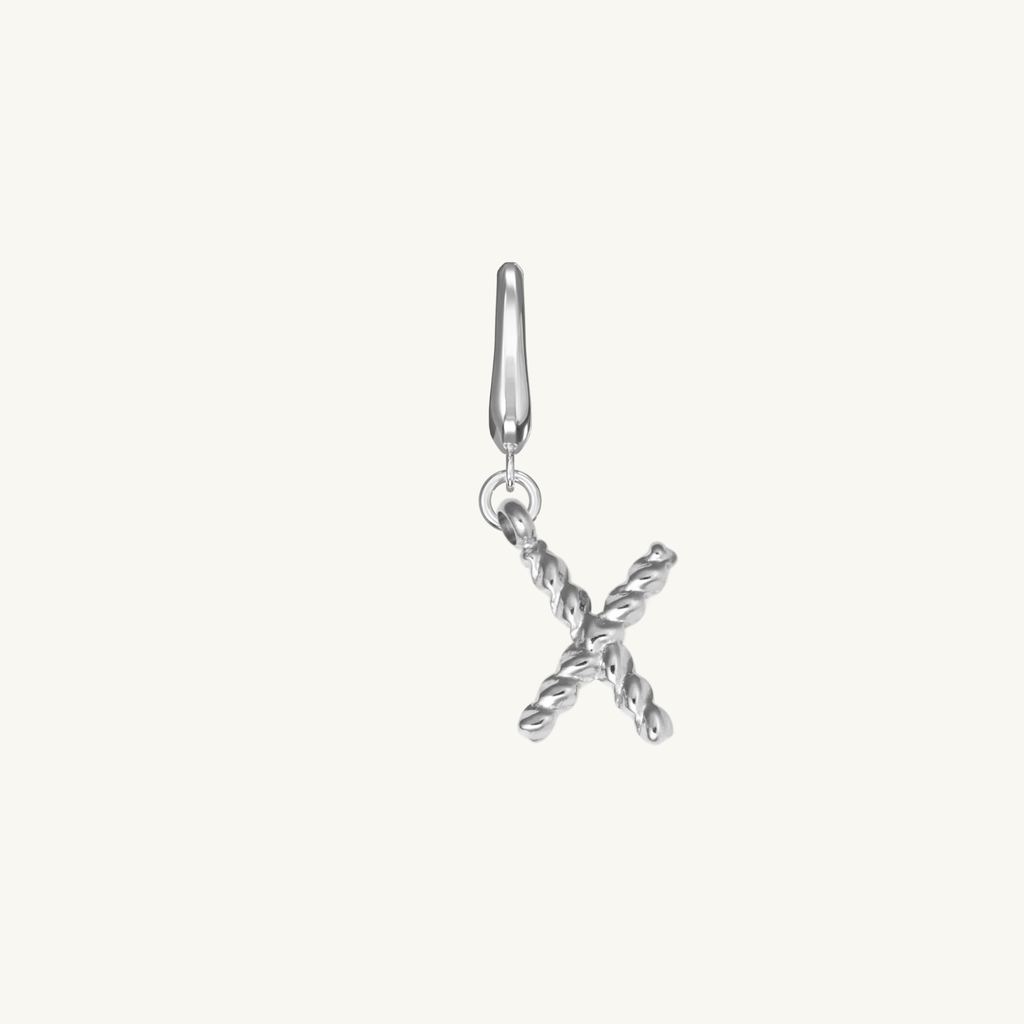 Rope Initial Charm