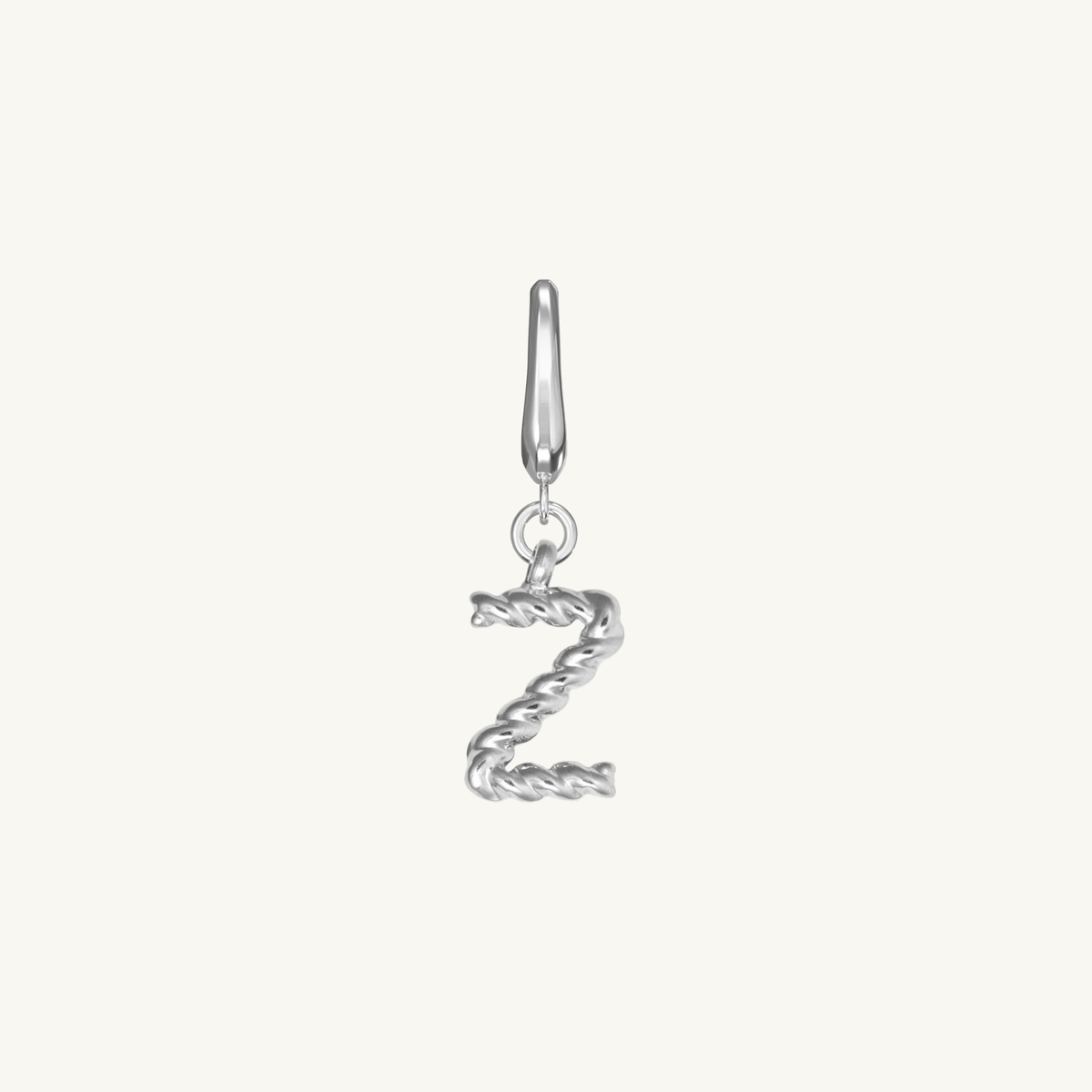 Rope Initial Charm