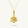 Cosmos Birth Flower Necklace - October By Lumine