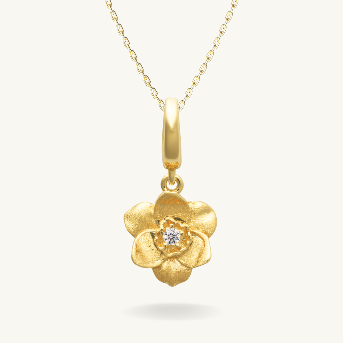 Narcissus Birth Flower Necklace - December By Lumine