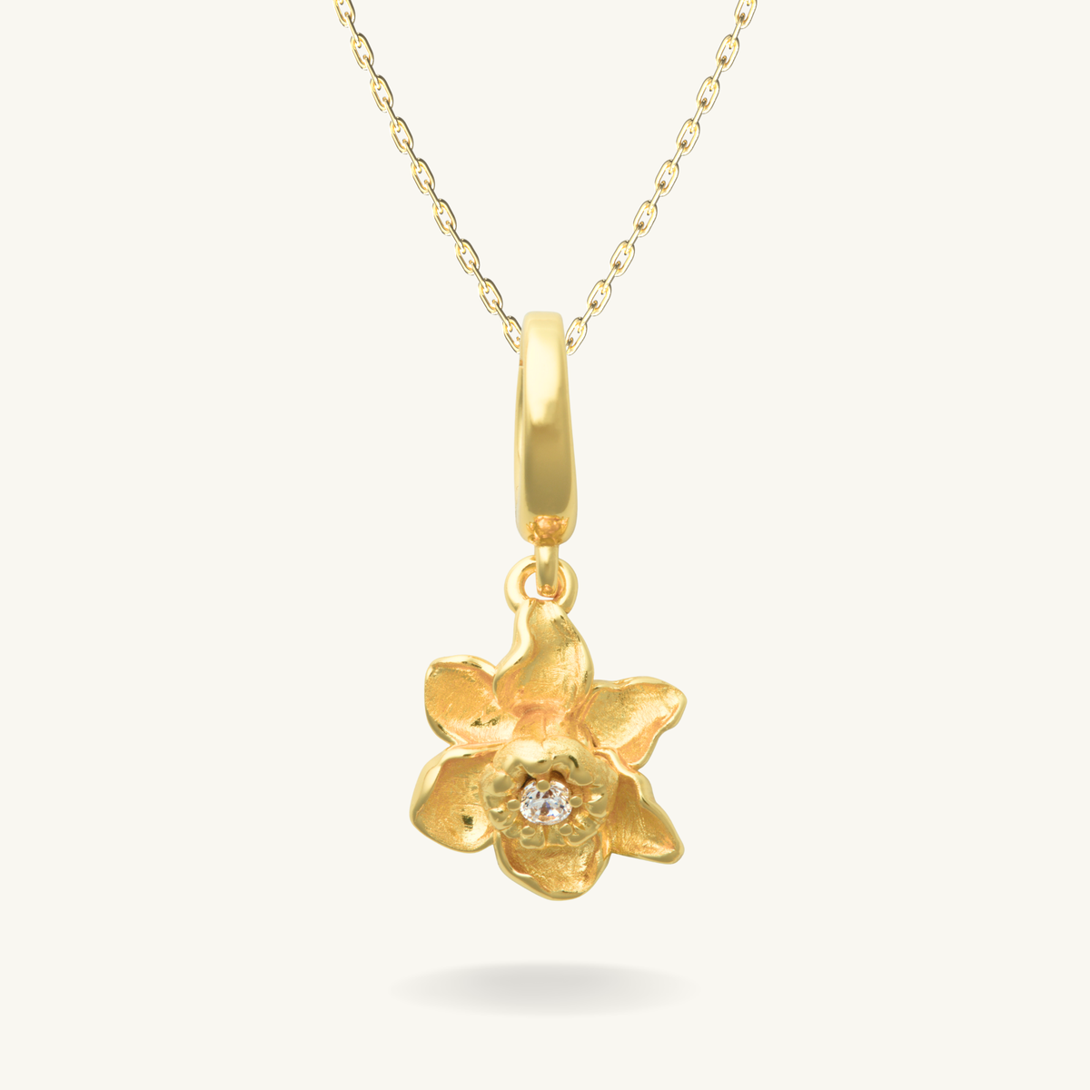 Daffodil Birth Flower Necklace - March By Lumine