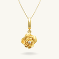 Rose Birth Flower Necklace - June By Lumine