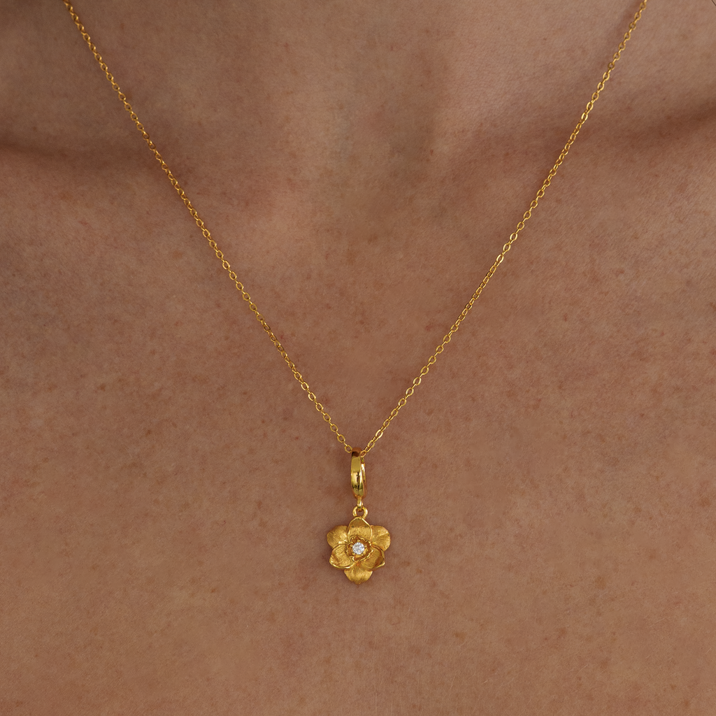 Narcissus Flower Charm