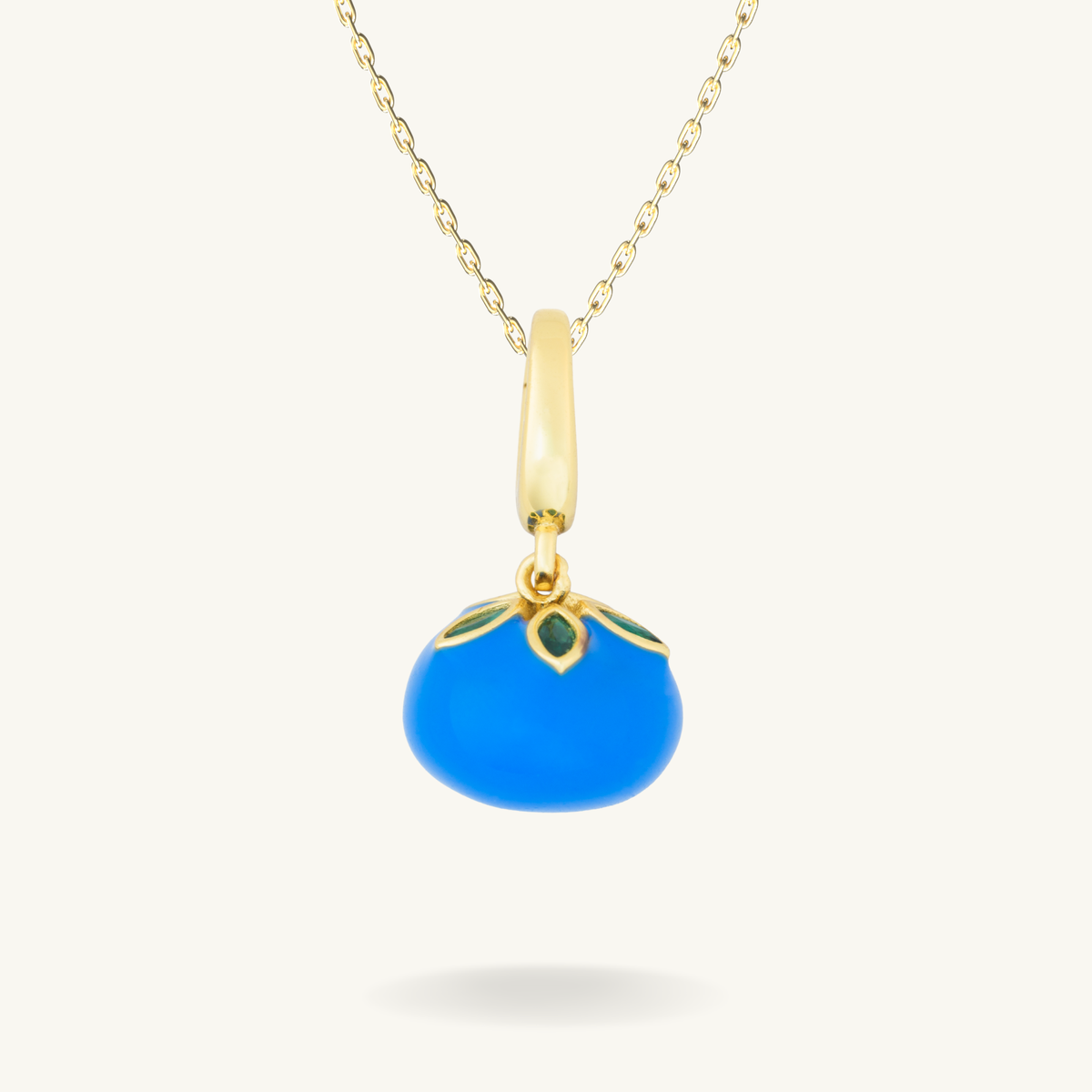 Blueberry Fruit Necklace By Lumine