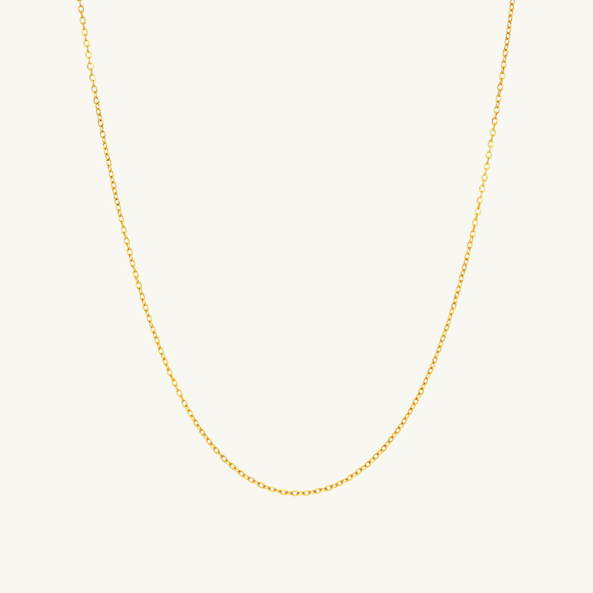 Cable Chain Necklace By Lumine