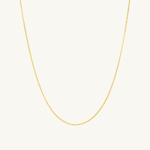 Cable Chain Necklace By Lumine