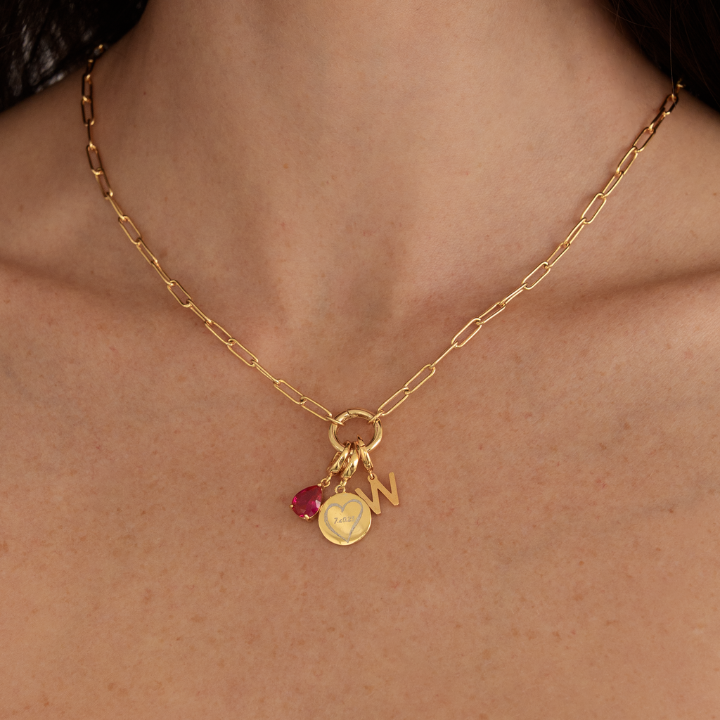 Moon Phase Clip Charm