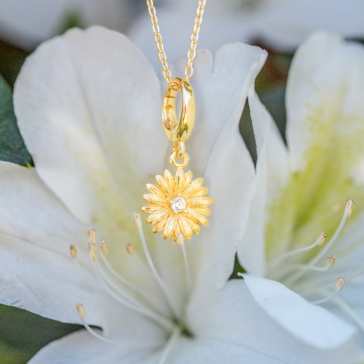 Daisy Flower Necklace