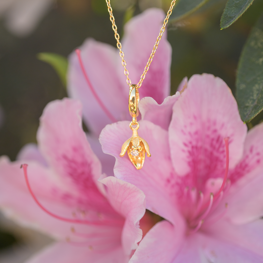 Snowdrop Flower Charm