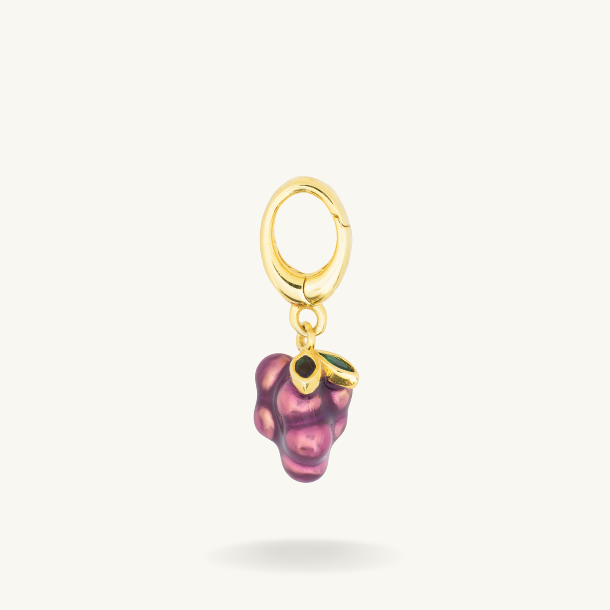 Grape Fruit Necklace alternate angle By Lumine