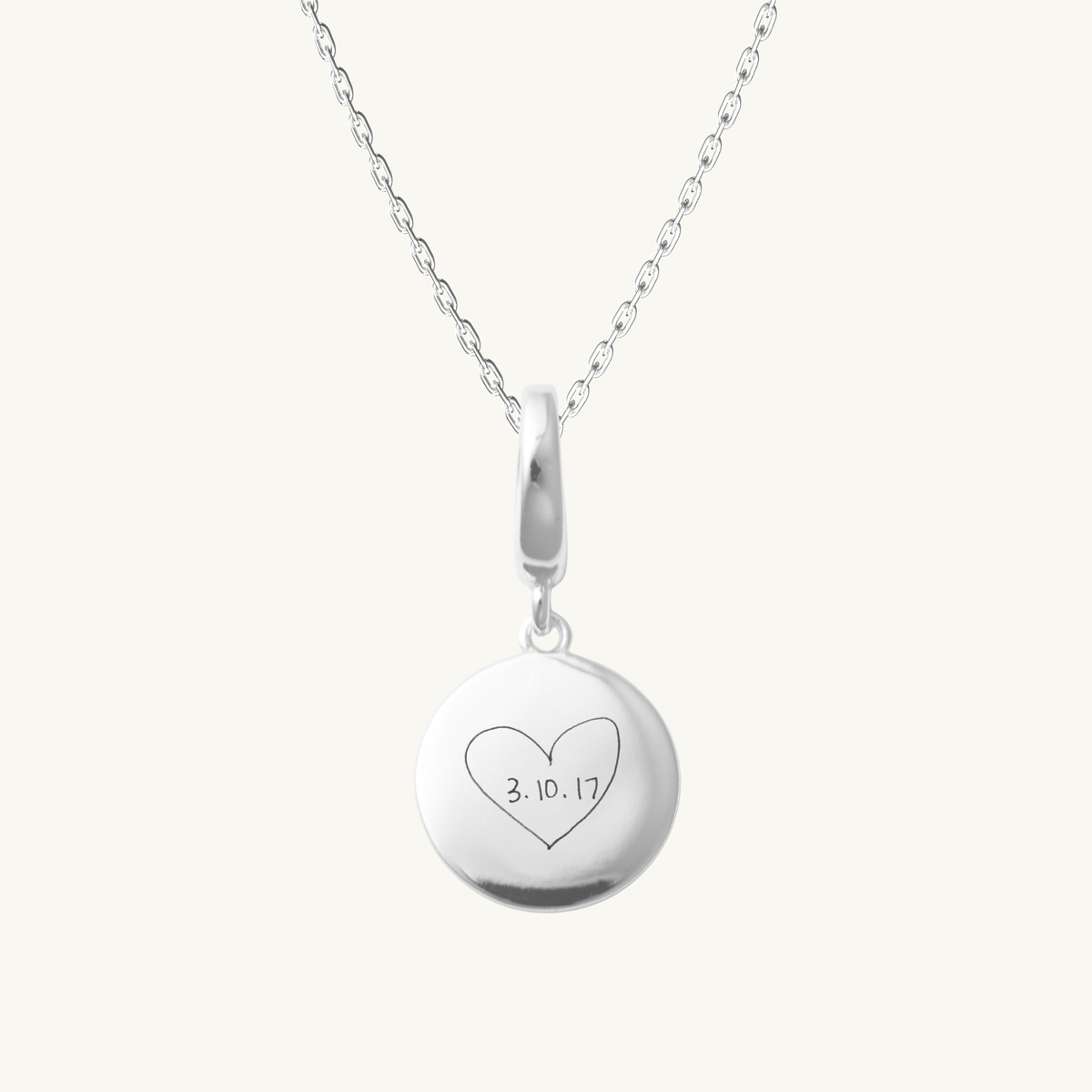 Handwriting Clip Necklace product image 7 By Lumine