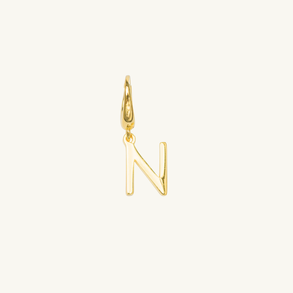 Initial Clip Charm