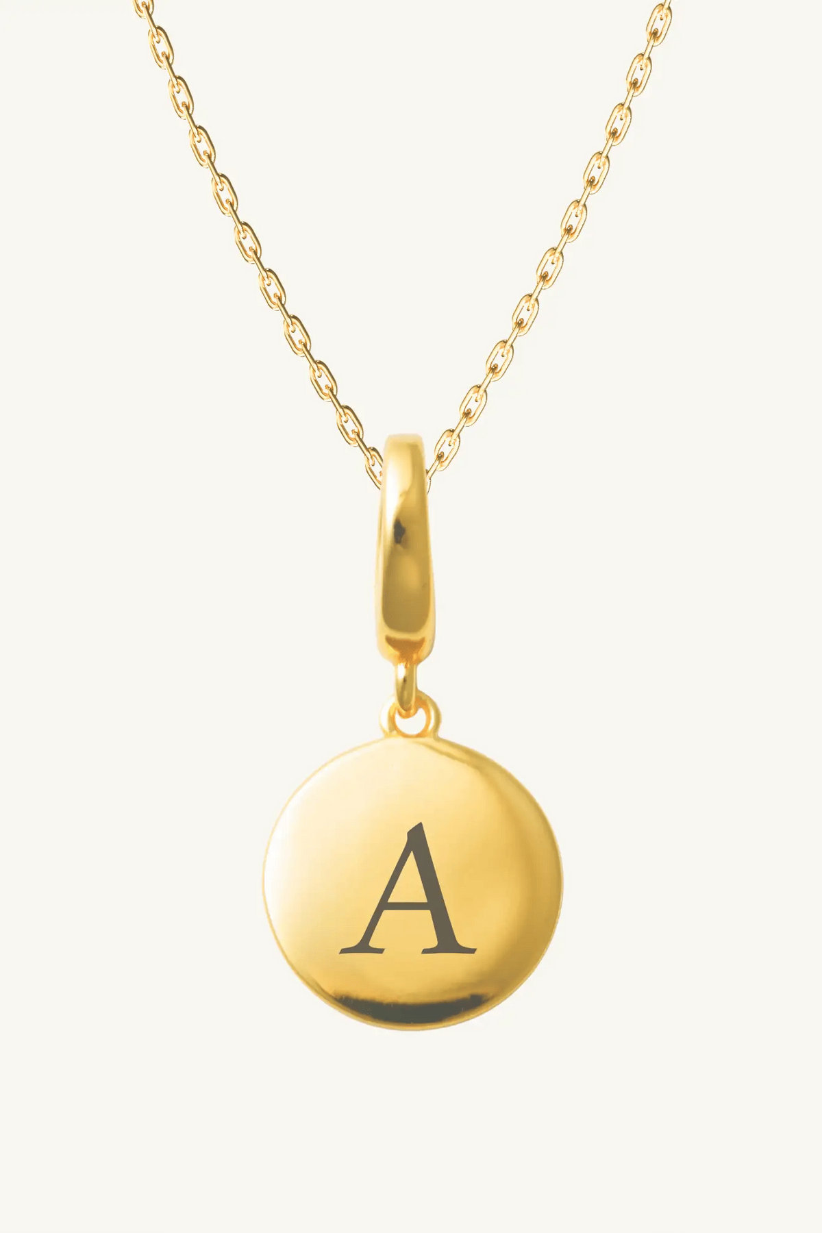 Letter Clip Necklace