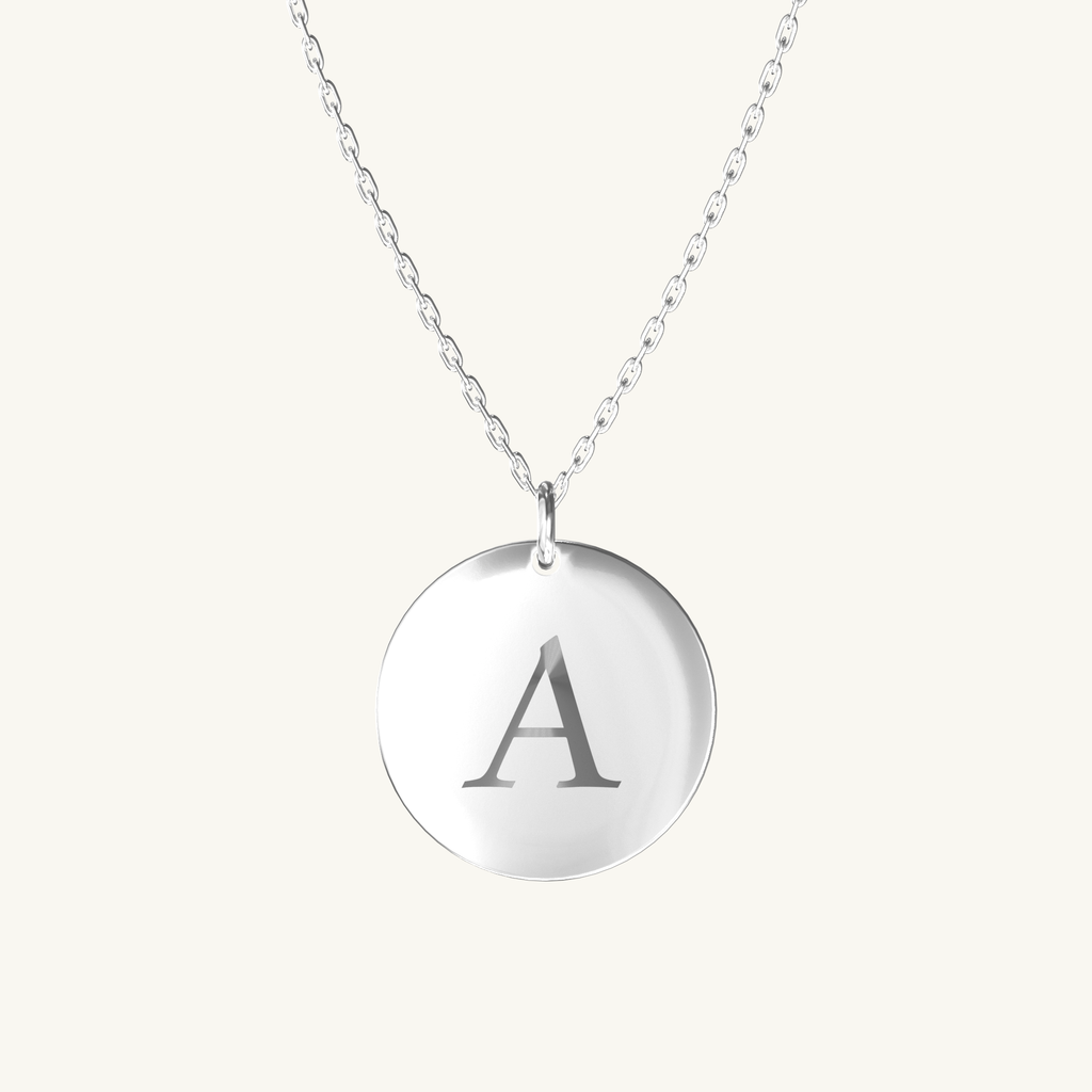 Coin Necklace alternate angle By Lumine