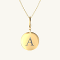 Coin Necklace styled view By Lumine