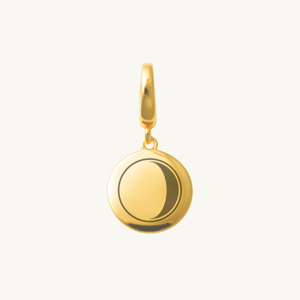Moon Phase Clip Charm