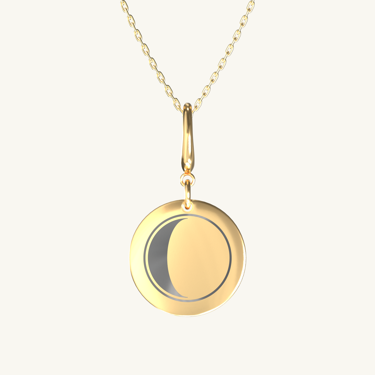 Custom Moon Phase Necklace product image 9 By Lumine