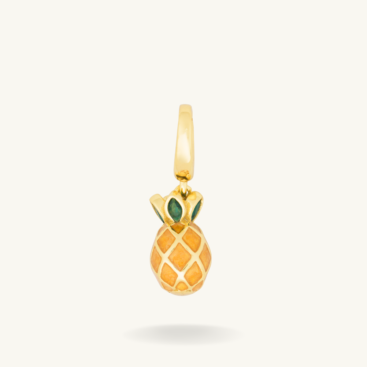 Pineapple Fruit Clip Charm By Lumine