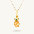 Pineapple Fruit Necklace By Lumine