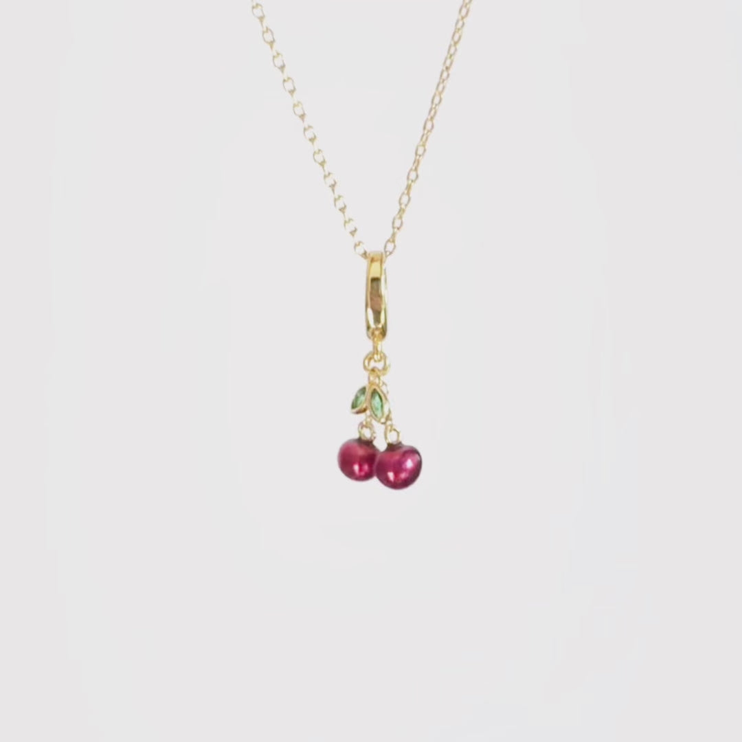 Cherry Fruit Necklace