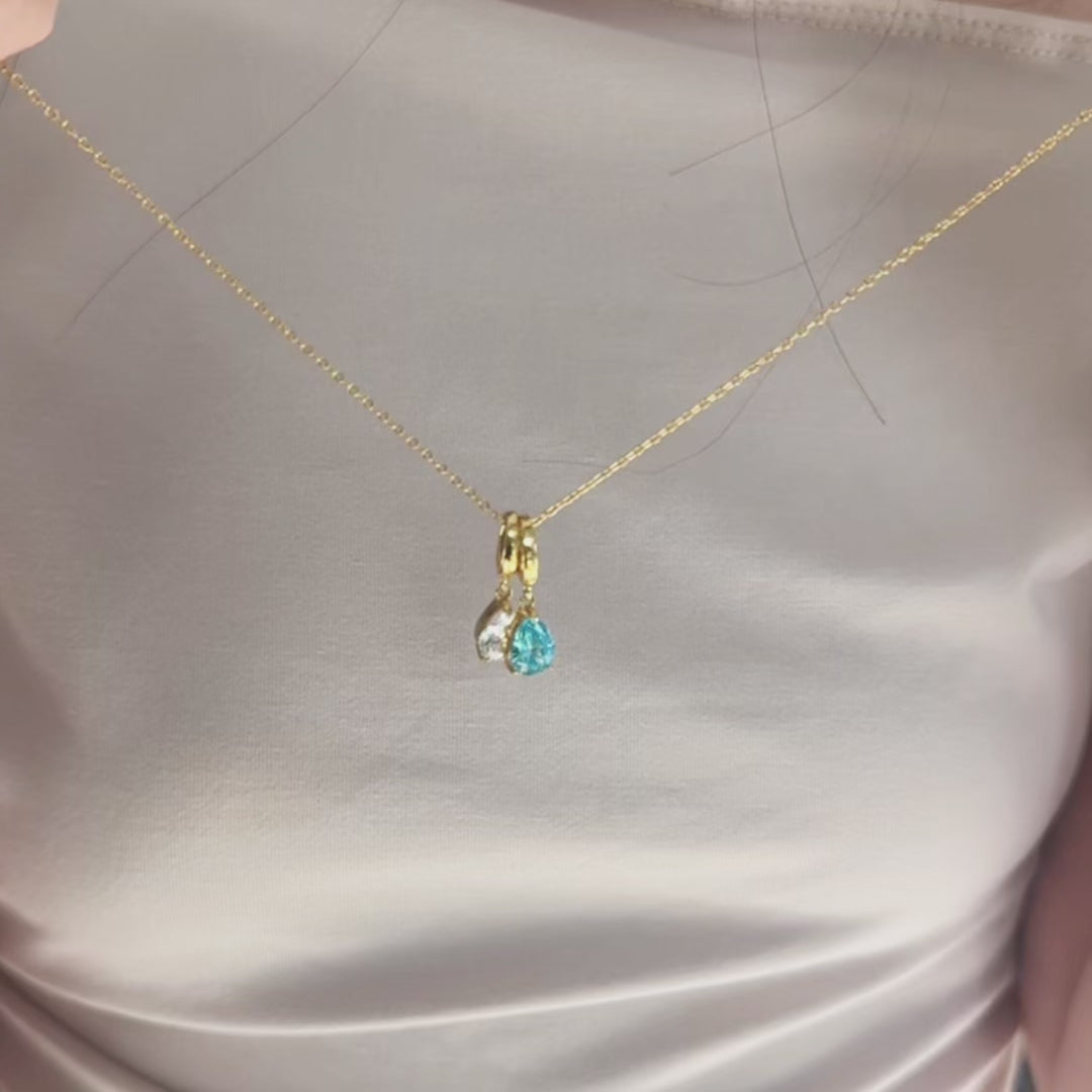 The Toi Et Moi Necklace Set