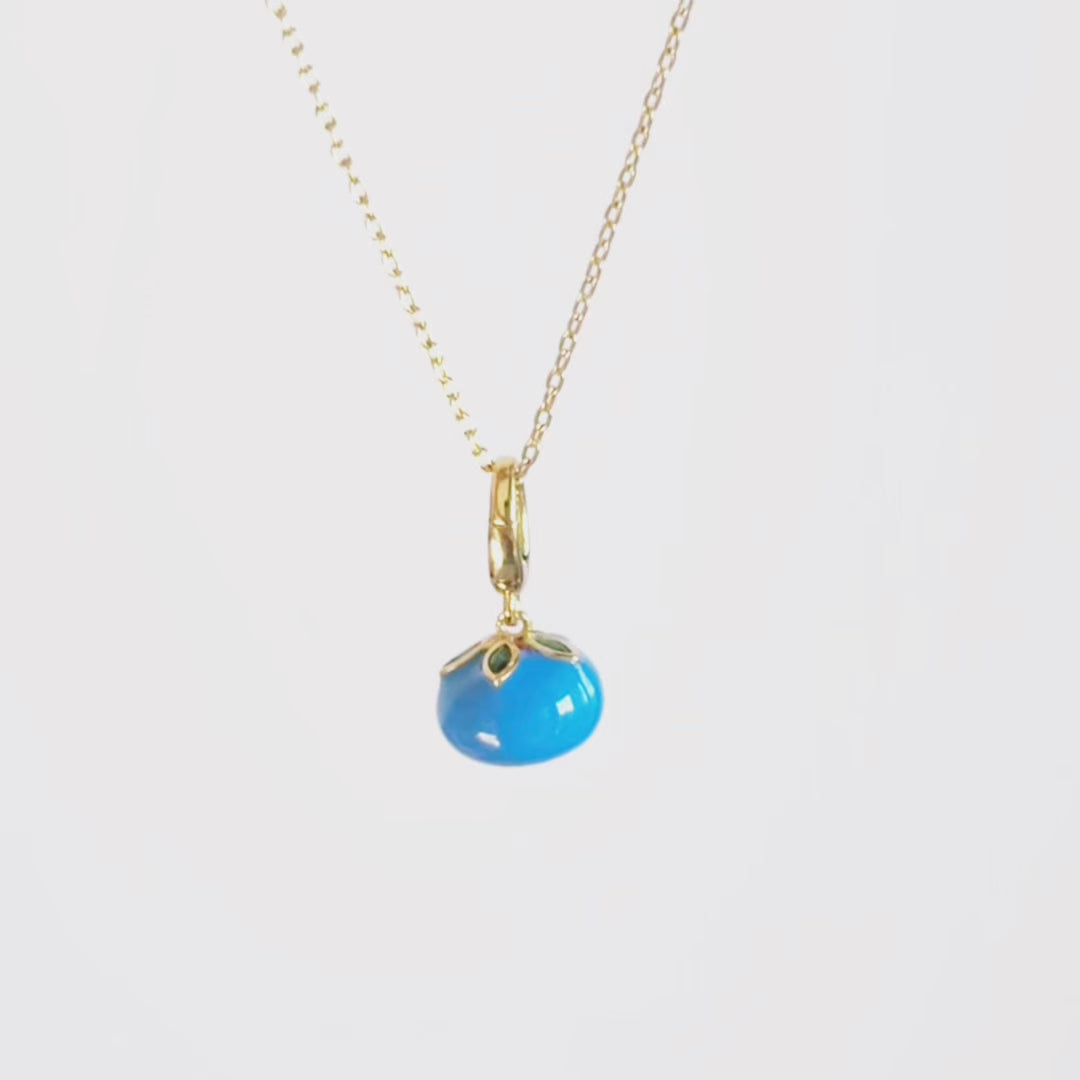 Blueberry Fruit Necklace