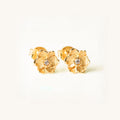 Poppy Birth Flower Earrings - August By Lumine