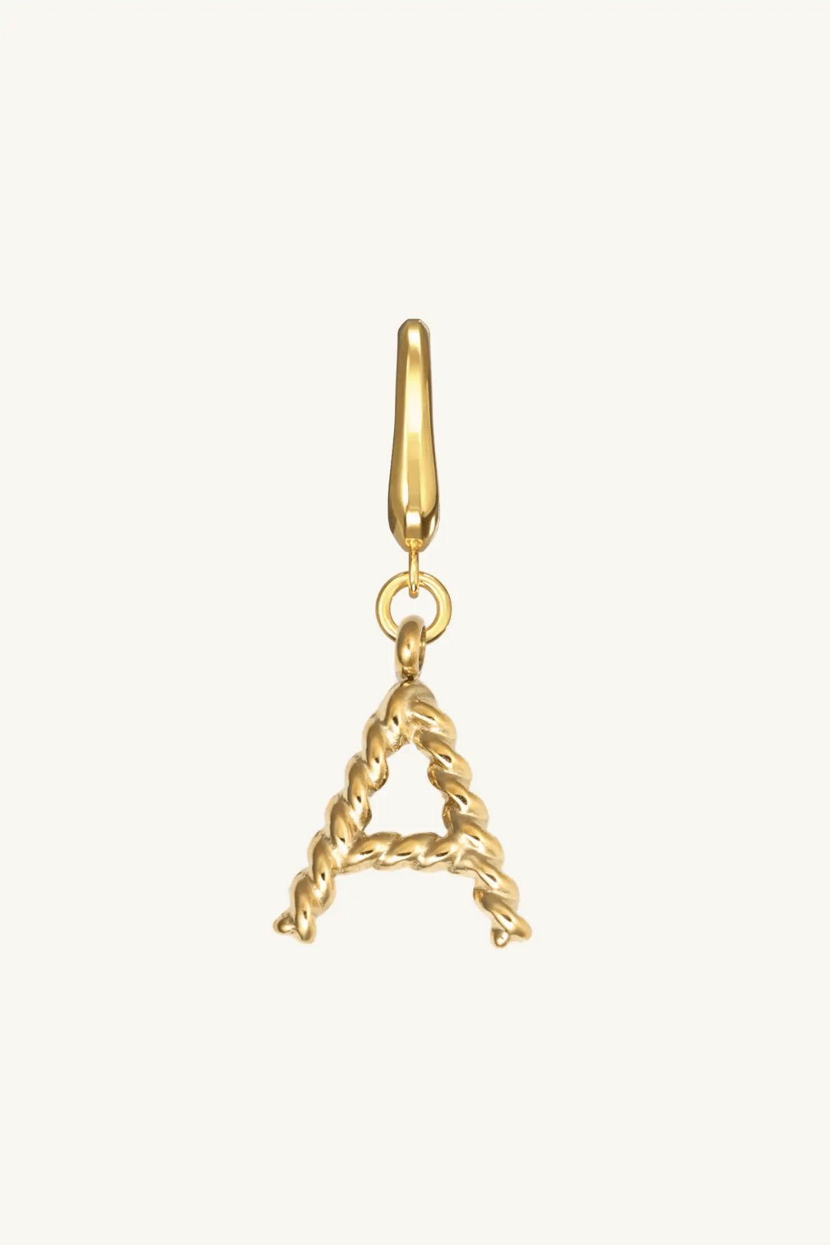 Rope Initial Charm