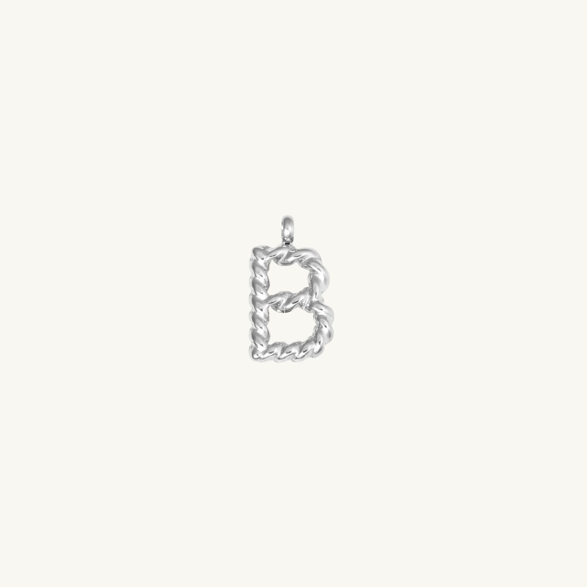 Rope Initial Charm