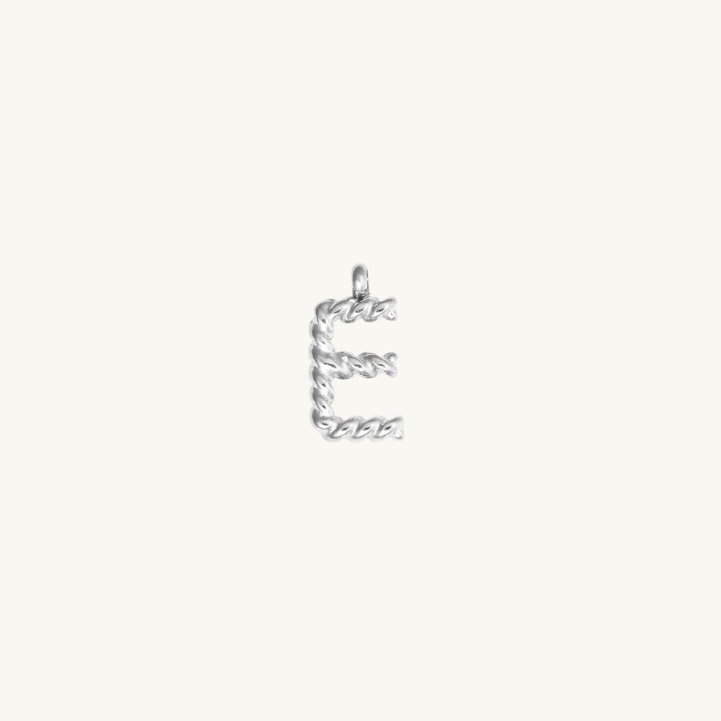 Rope Initial Charm