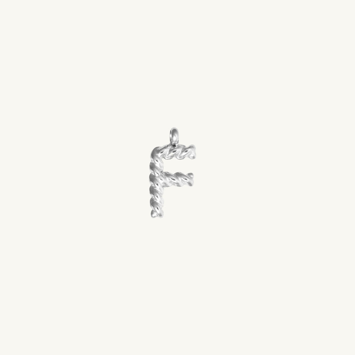 Rope Initial Charm