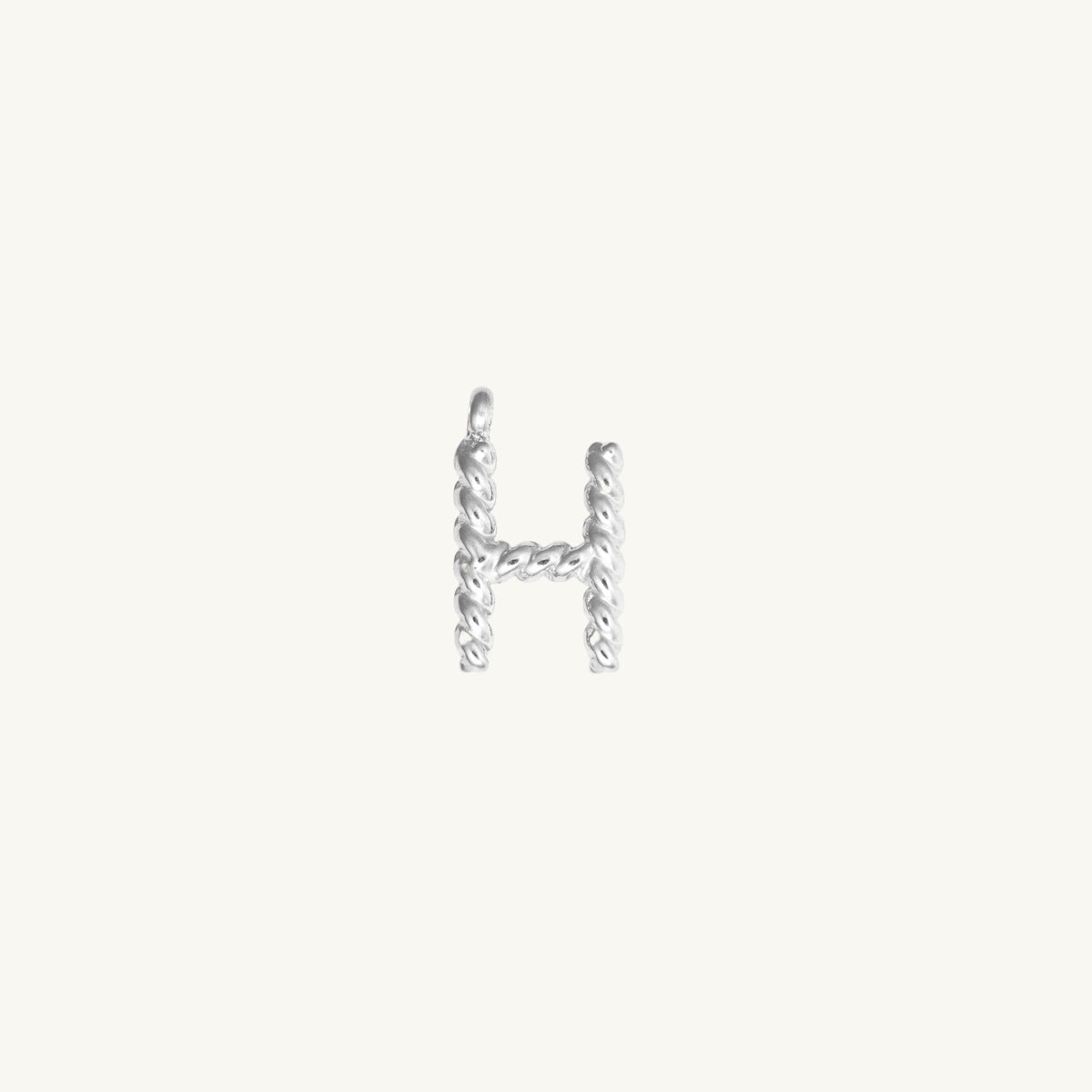 Rope Initial Charm