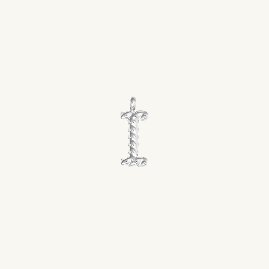 Rope Initial Charm