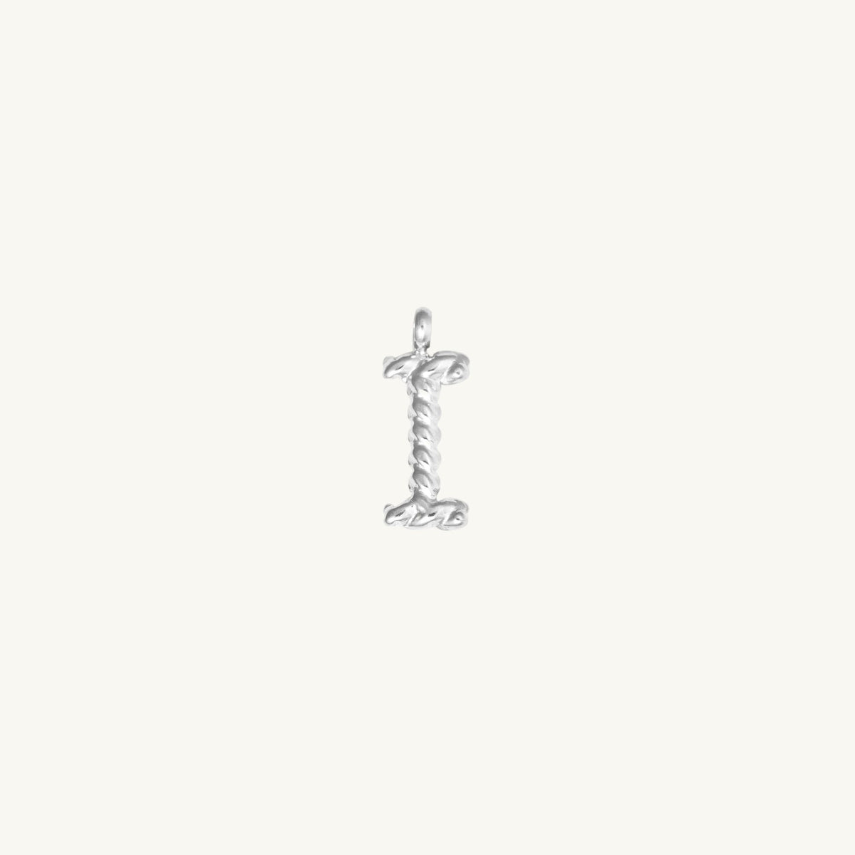 Rope Initial Charm