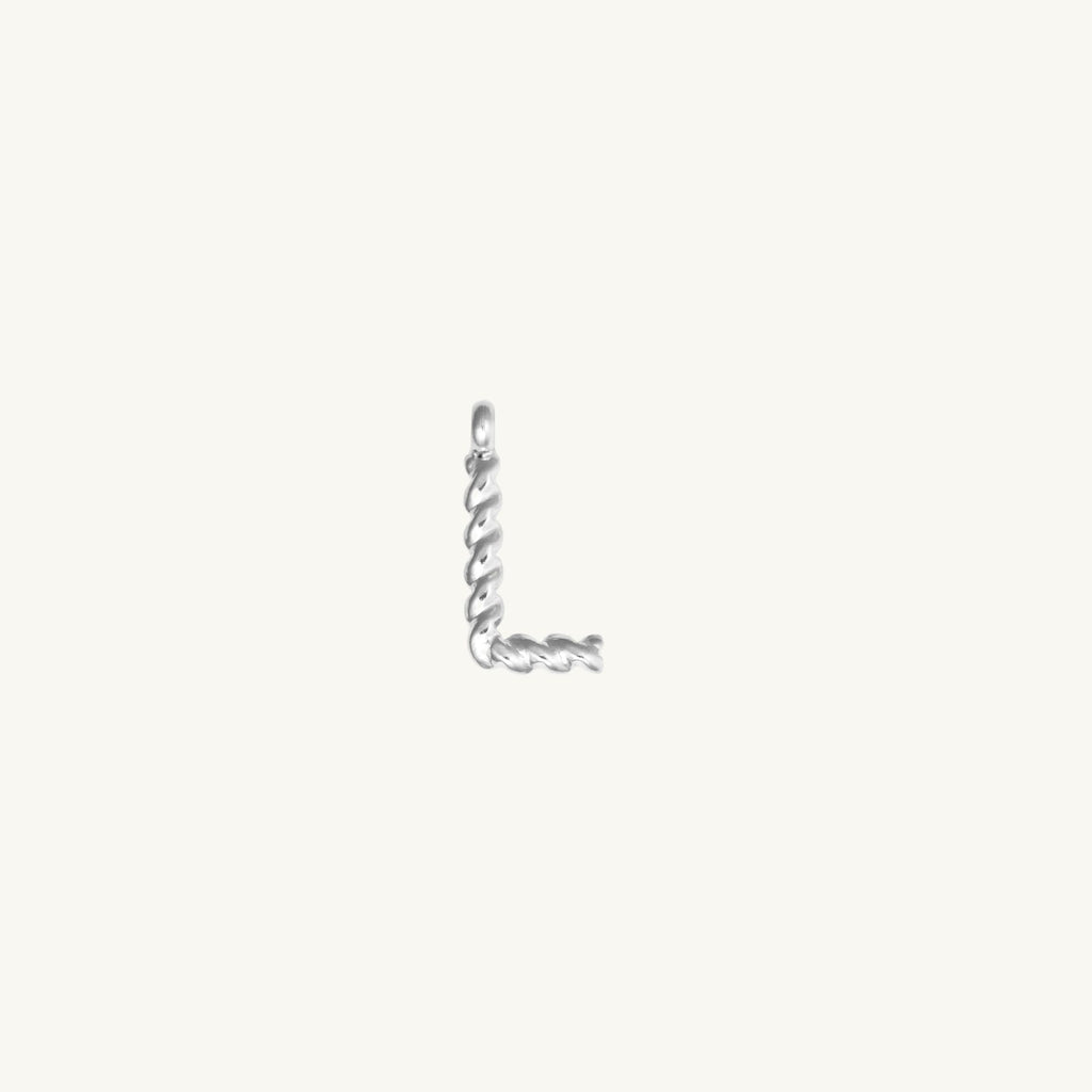 Rope Initial Charm